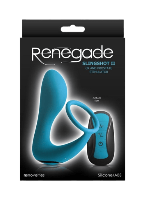 Renegade Slingshot II Cock Ring & Prostate Plug