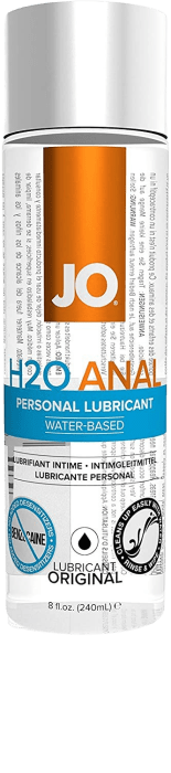 JO H2O Anal Water-Based Lubricant (8 oz)