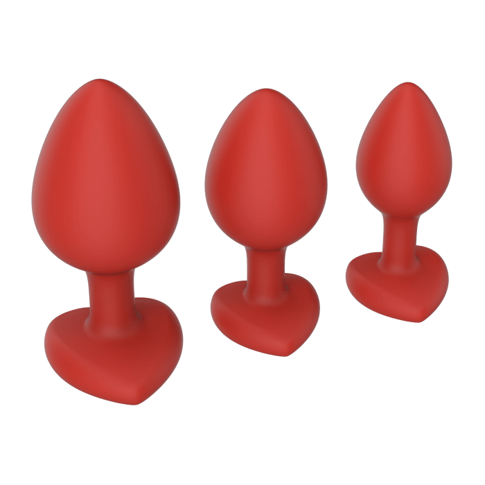 3pc Butt Plug Anal Training Set