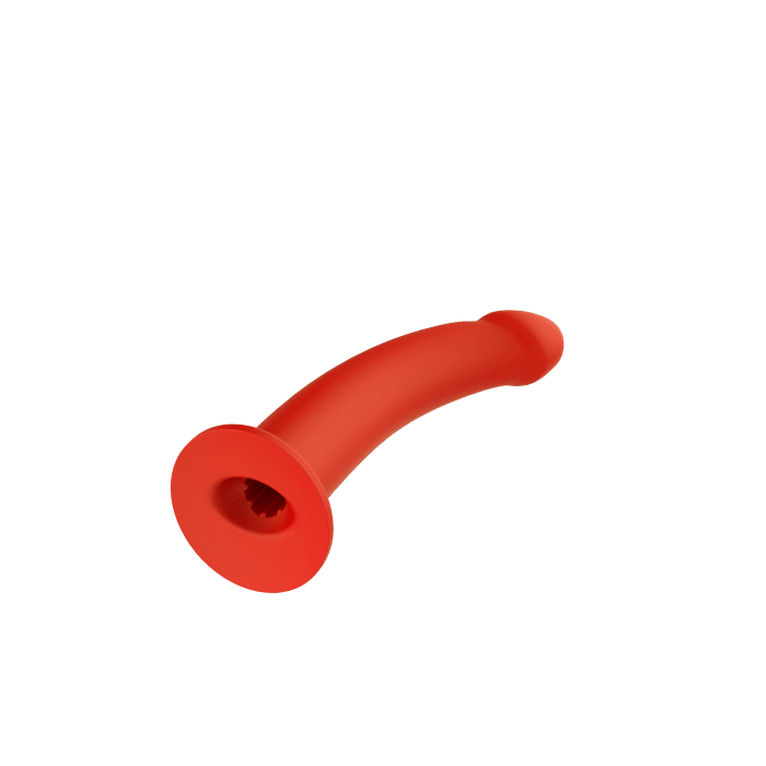 Curved - XL Strap on and Suction Cup Dildo 8.25"