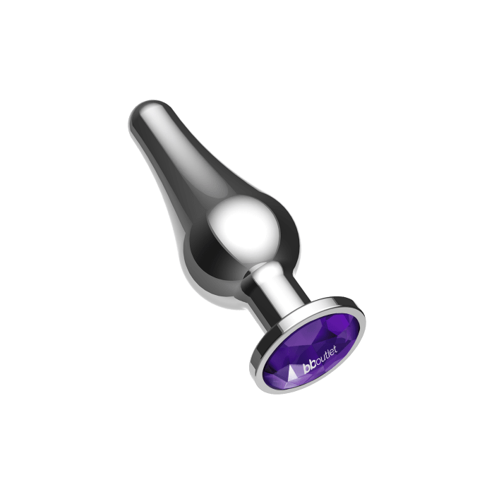 Sapphire Butt Plug - Large 5"