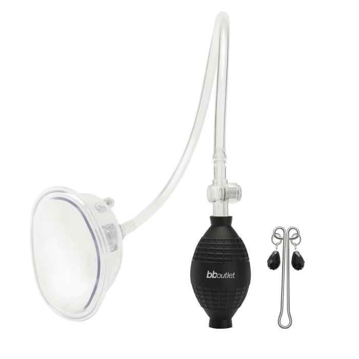 Restrained Deluxe Pussy Pump