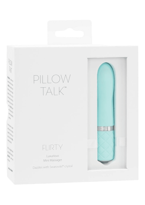 Pillow Talk Flirty Swarovski Crystal Clit Mini Massager