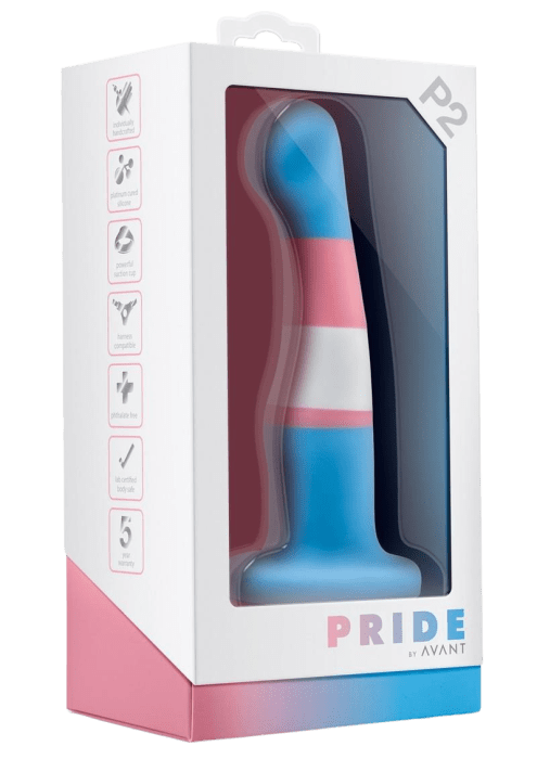 Blush Avant Pride P2 Suction Dildo