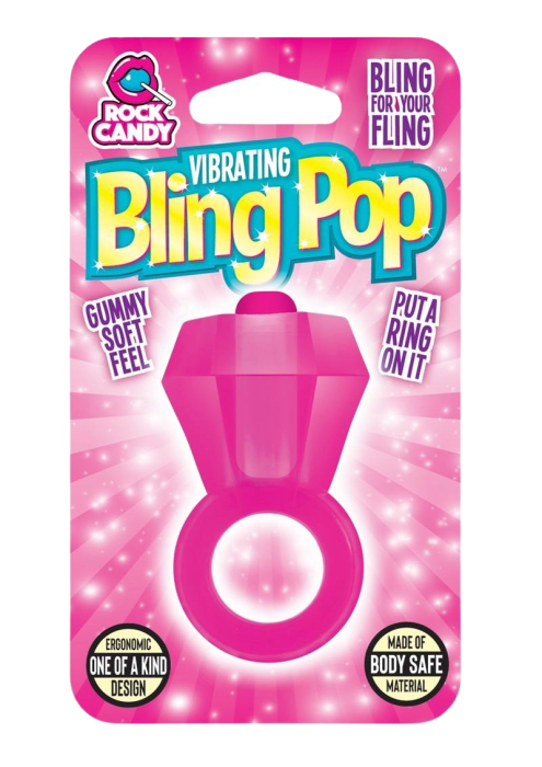 Bling Pop Vibrating Cock Ring
