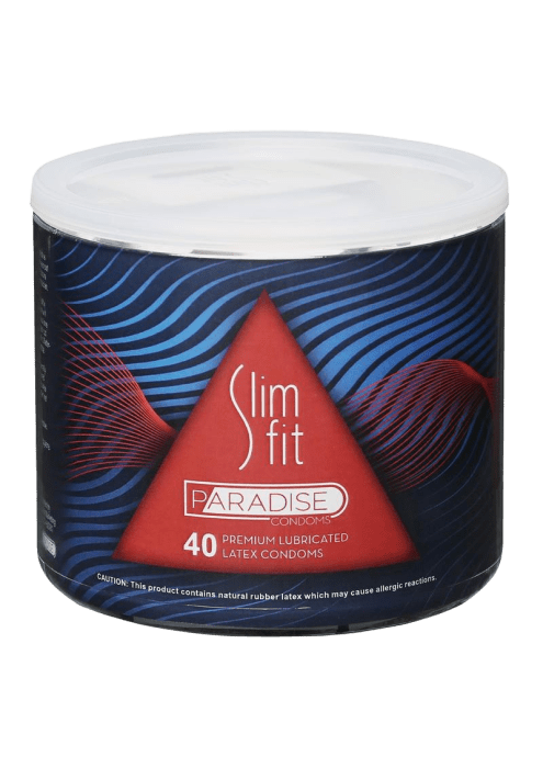 Slim Fit Paradise Condoms (40/bowl)
