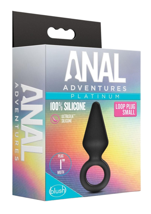 Anal Adventures Platinum Loop Plug