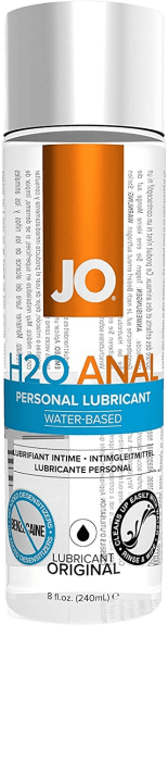 JO H2O Anal Water-Based Lube (2 oz)