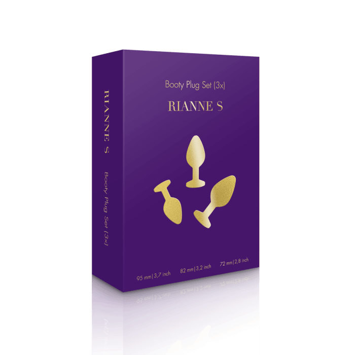 Rianne S Butt Plug Set