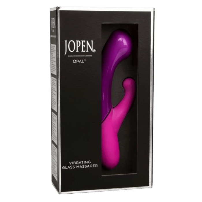 Opal Vibrating Glass Rabbit