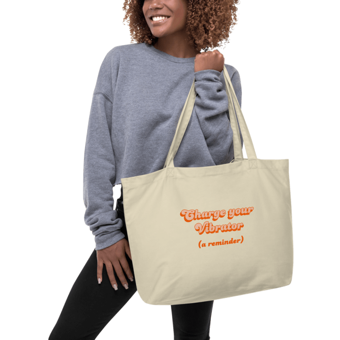 Charge Your Vibrator Tote