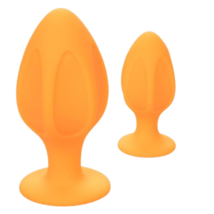 Cheeky Textured Anal Plugs (Set of 2)