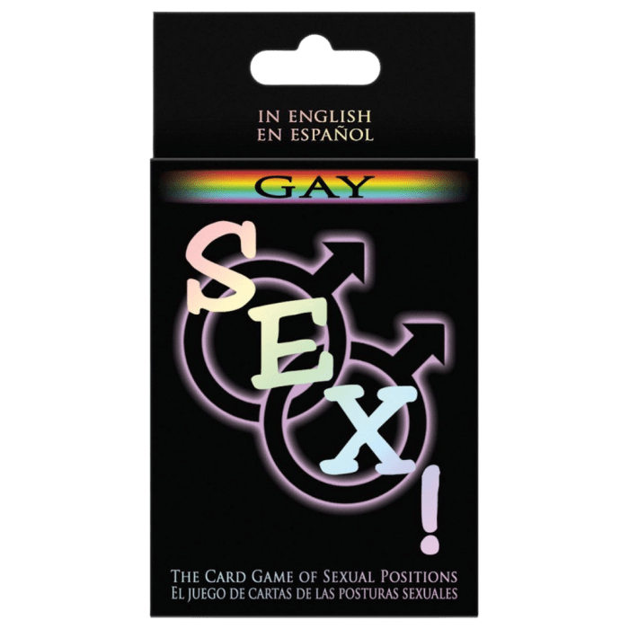 Gay Sex! The Card Game