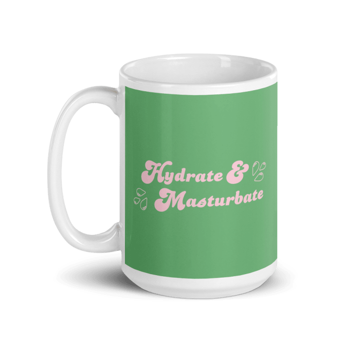 Hydrate & Masturbate Mug