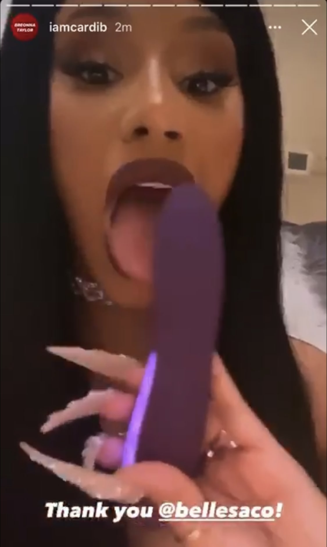B Psex - Cardi B shows off her sex toys from Bellesa Boutique and we love to see it  | Bellesa - Porn for Women