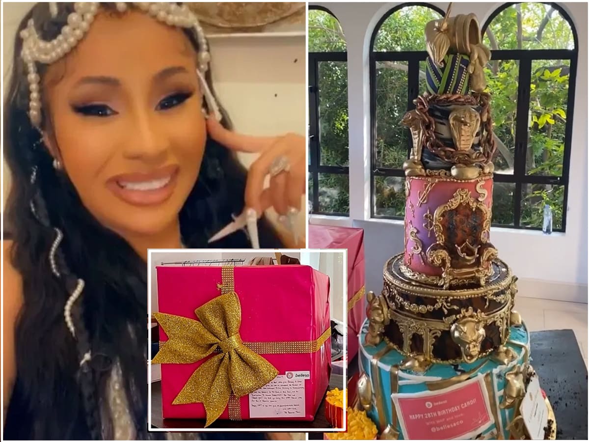 Cardi B shows off her sex toys from Bellesa Boutique and we love to see it Bellesa photo