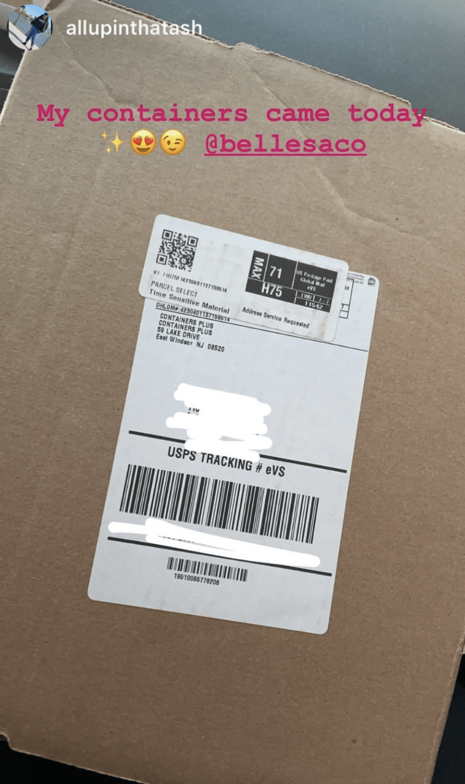 Discreet packaging dildo